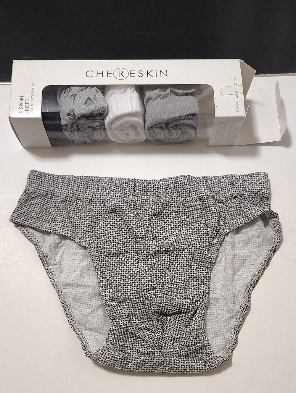 Vintage Chereskin Men’s Sport Briefs - 5 Pack - Size S 28-30